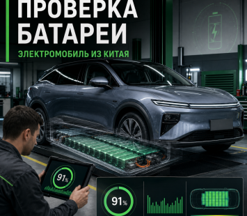 Диагностика батареи китайского электромобиля перед покупкой
