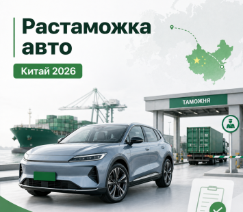 Как рассчитать растаможку автомобиля из Китая в 2026 году
