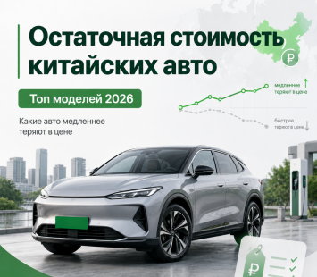 Какие китайские автомобили медленнее теряют в цене