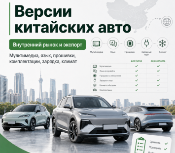 Чем отличаются китайские авто для внутреннего рынка и экспорта