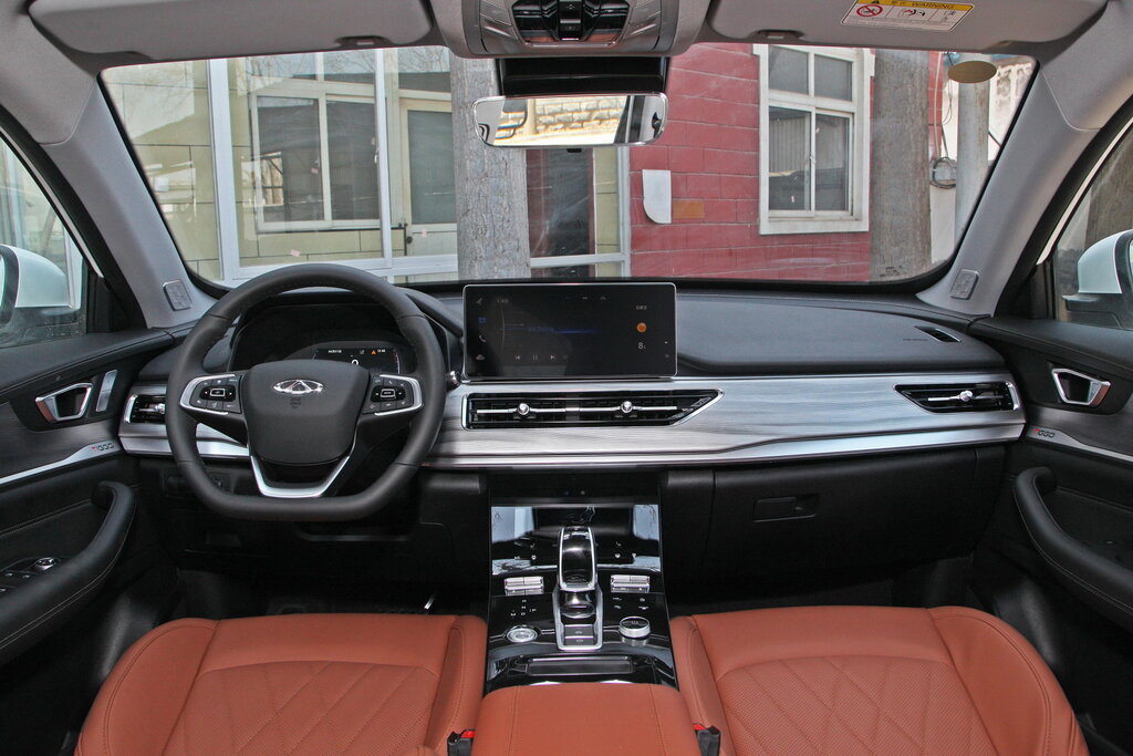 Chery Tiggo 8 Рестайлинг Интерьер