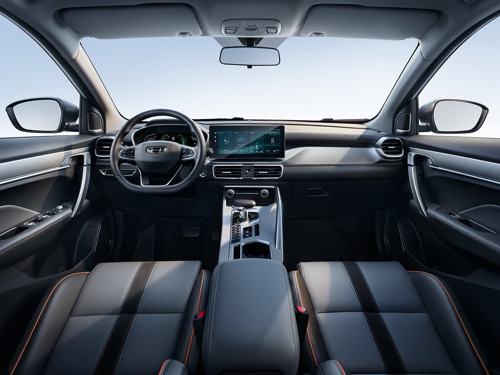 Geely Coolray 2021 интерьер